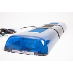 Rampa luminoasa stroboscopica cu difuzor si sirena 100W - lungime 1092 mm Rampa luminoasa stroboscopica cu difuzor si sirena 100W - lungime 1092 mm